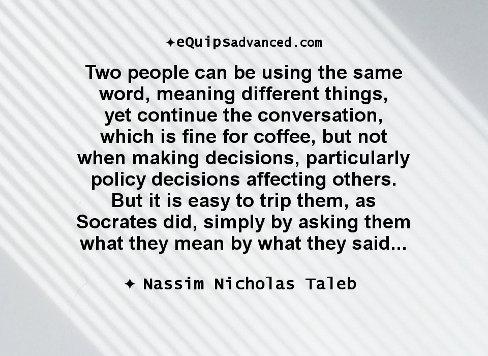 Discourse-Taleb